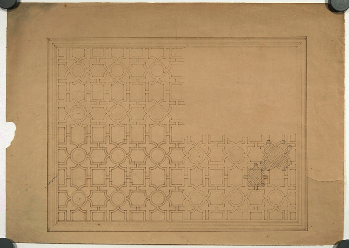 Ditta Carlo Musso, bozzetto per la decorazione di un soffitto dell' hotel SITEA, Torino, 1921-1922 c.