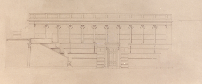 Melano Ernst, aula del Senato Subalpino in Palazzo Madama, sezione