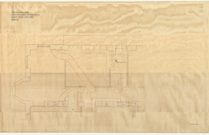 Lange, CASA SIGNORILE DA PIGIONE - PROPRIETA' G. e M. LANGE - Torino, CASA G. e M. LANGE - TORINO / IMPIANTI APPARECCHI SANITARI E CUCINE / ALLOGGIO SECONDO PIANO NORD, 1817, 16 Febbraio 1921