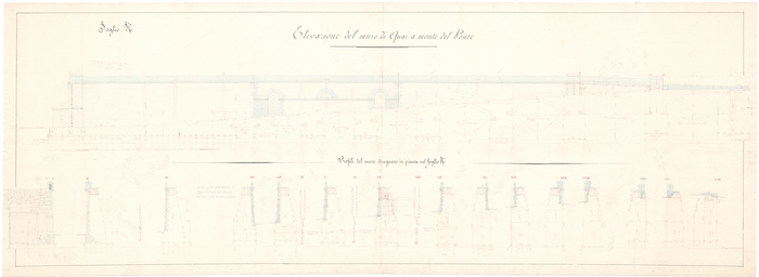 Mosca, famiglia (ex DICAS), Elevazione del muro di Quai a valle del Ponte, 1839