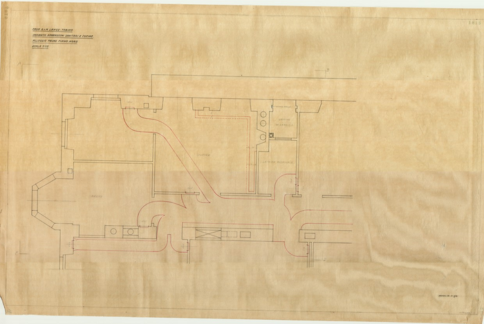 Lange, CASA SIGNORILE DA PIGIONE - PROPRIETA' G. e M. LANGE - Torino, CASA G. e M. LANGE - TORINO / IMPIANTI APPARECCHI SANITARI E CUCINE / ALLOGGIO PRIMO PIANO NORD, 1815, 16 Febbraio 1921