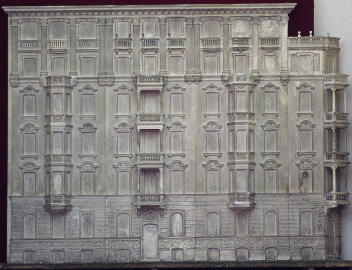 Modello per la casa Lange in c.so Palestro a Torino, s.d.