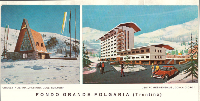 Centro Residenziale Conca D'Oro a Folgaria Rovereto, 1963 c.