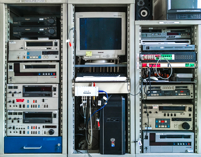 Macchine per la digitalizzazione dei filmati.