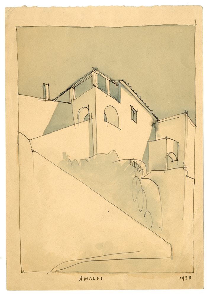 Aldo Morbelli, Amalfi, 1928