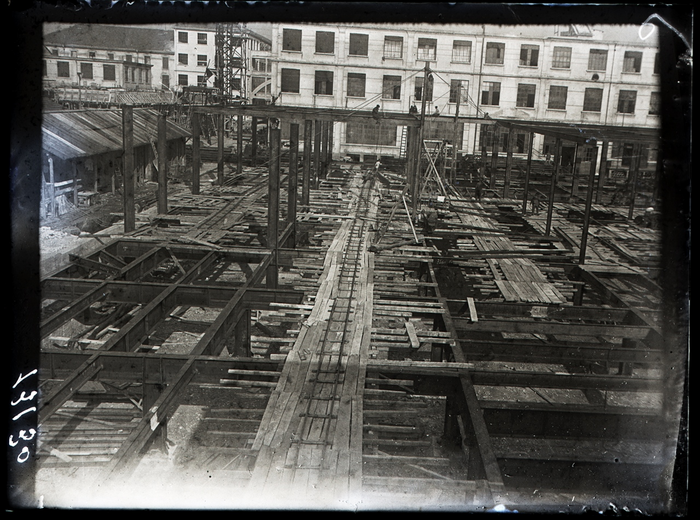 SNOS, Stabilimento Pirelli, strutture metalliche, Milano, s.d.