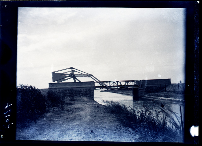 SNOS, ponte levatoio per il Genio Civile, Cagliari, 1931