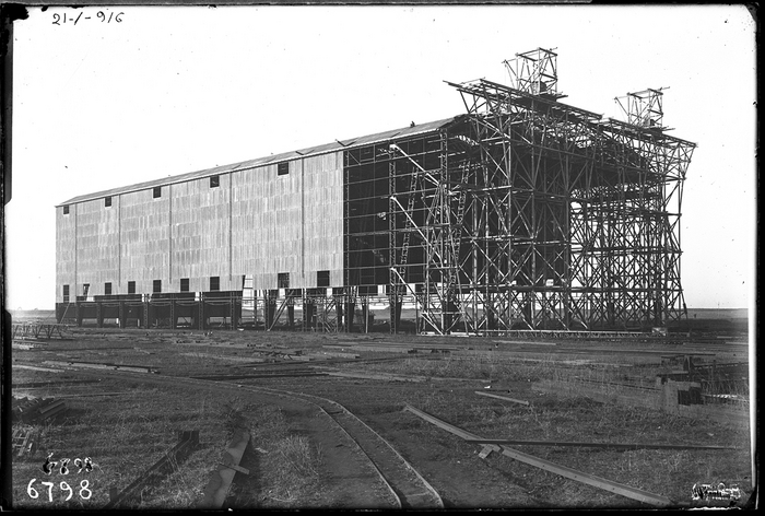 SNOS, Hangar di Ciampino, 1916
