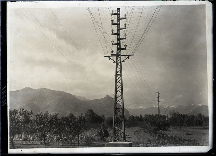 SNOS, tralicci linea Chiomonte - Susa, 3 settembre 1923
