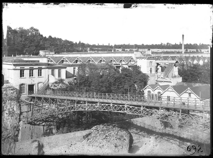 SNOS, Ponte San Pietro, passerella sul Brembo, s.d.