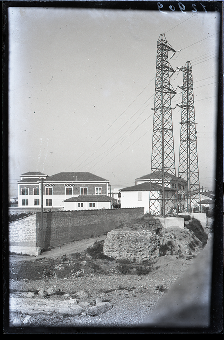 SNOS, Linea ferroviaria Savona – Ventimiglia, tralicci, 20 giugno 1931.