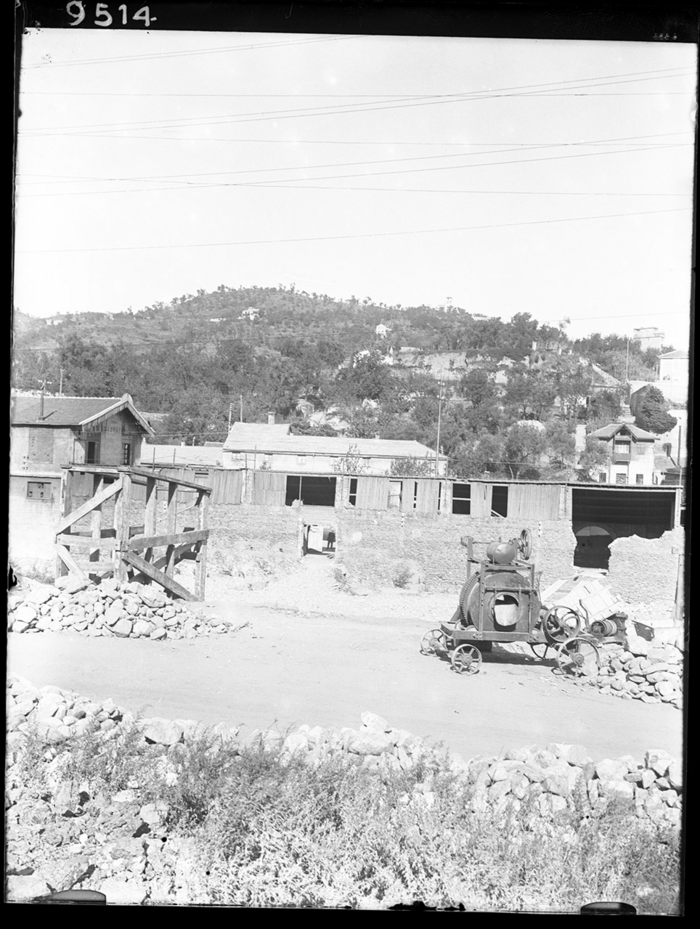 SNOS, Torrente Letimbro, località ove sorgerà il ponte, Savona, s.d.