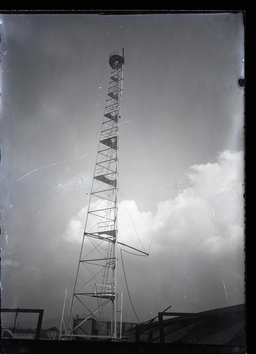 SNOS, Antenna di Savigliano presso l'officina, s.d.