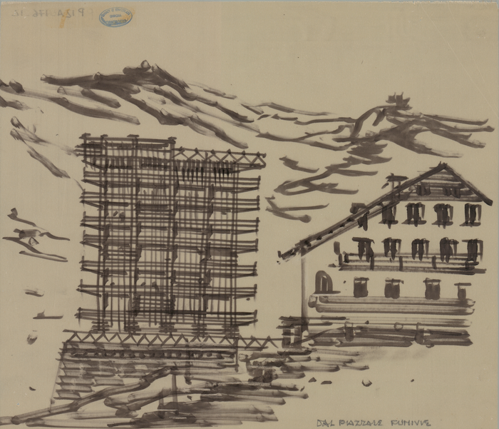 Carlo Mollino, Casa del Sole, Breuil - Cervinia, 1947-1955