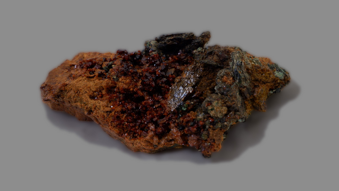 GROSSULARIA var. hessonite, Colle del Paschietto, Balme, TO, Piemonte