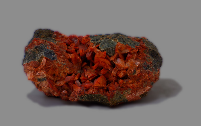 HEULANDITE, Val di Fassa, TN, Trentino Alto Adige