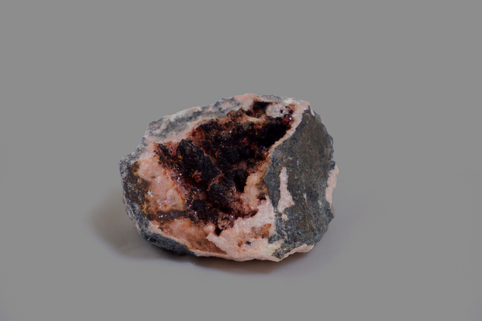 ROSELITE con cobaltlotharmeyerite, Aghbar, Zagora, Draa-Tafilalet, Marocco
