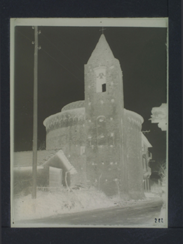 Paolo Verzone, Villanova d'Albenga, Chiesa di S.Maria del Soccorso detta "La Rotonda", esterno