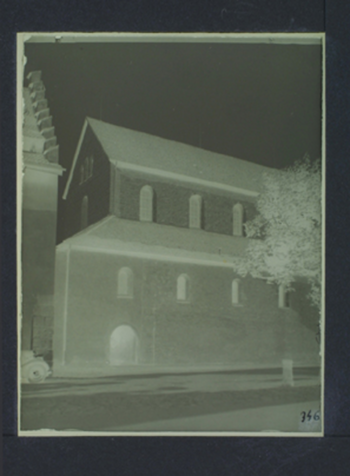 Paolo Verzone, Disentis, Chiesa di San Gada, esterno