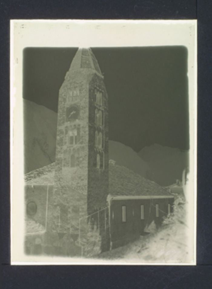 Paolo Verzone, Courmayeur, chiesa parrocchiale, esterno