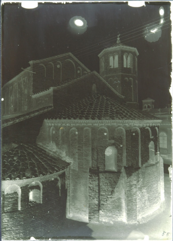 Paolo Verzone, Acqui Terme, S. Pietro, esterno, abside