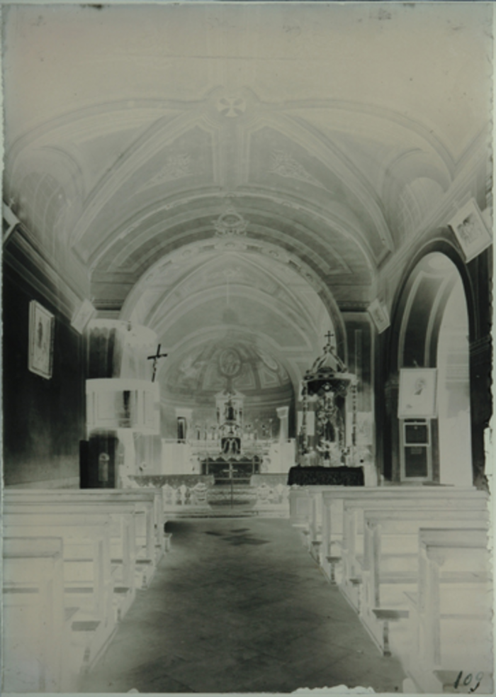 Paolo Verzone, Pieve di Velezzo, Chiesa di Santa Maria Minore, interno