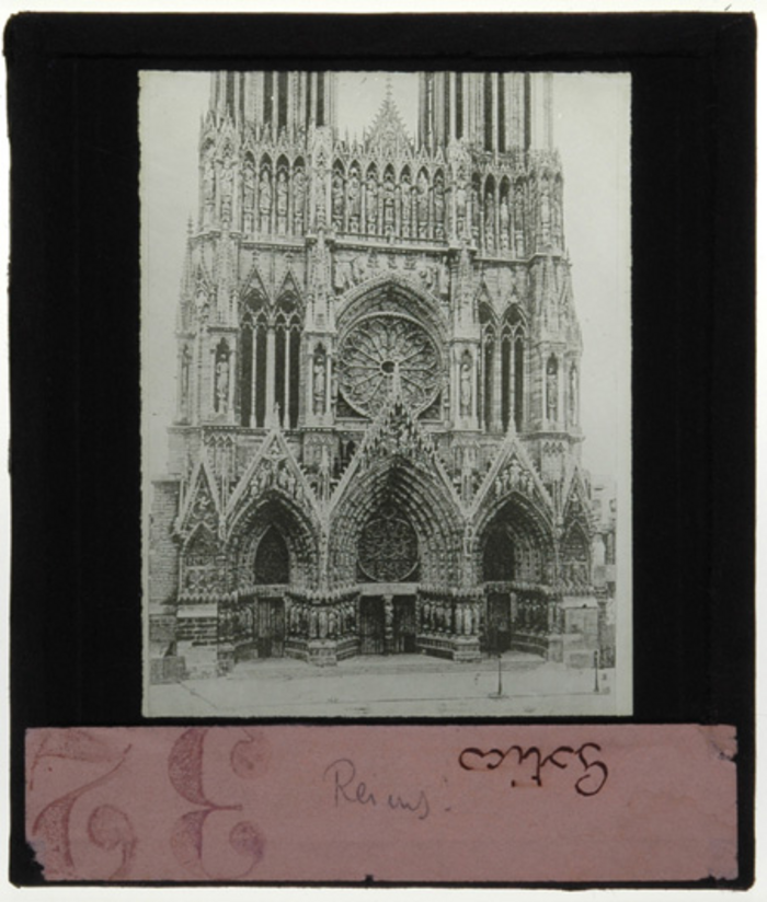 Paolo Verzone, Reims, Notre-Dame di Reims, esterno