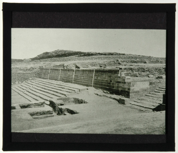 Paolo Verzone, Festo (Creta), teatro del palazzo di Festo