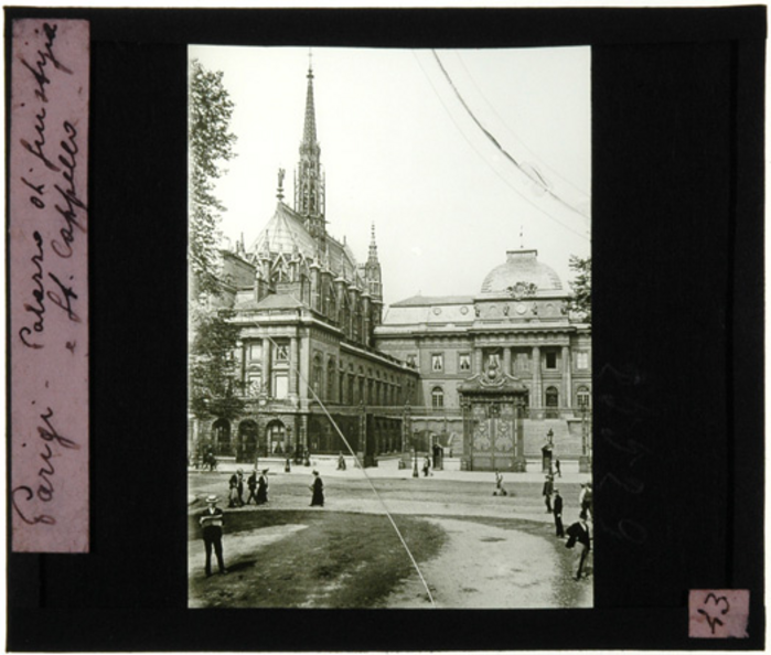 Paolo Verzone, Parigi-Palazzo di giustizia e St. Cappella