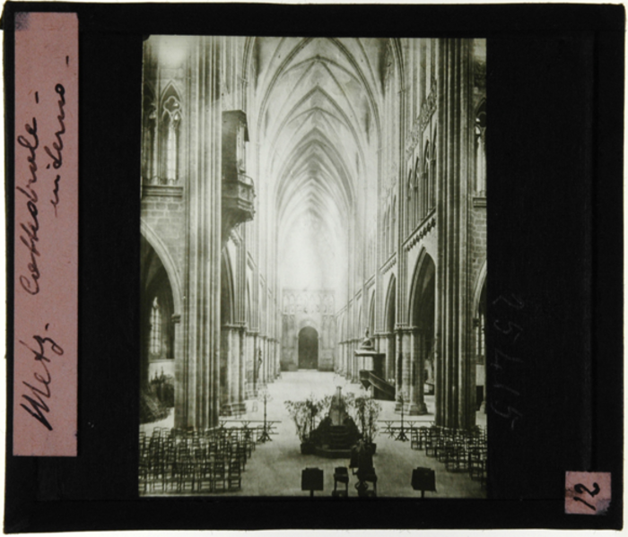 Paolo Verzone, Metz, Cattedrale, interno