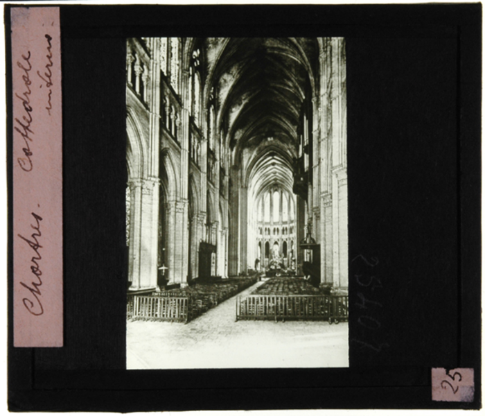 Paolo Verzone, Chartres, Cattedrale, interno