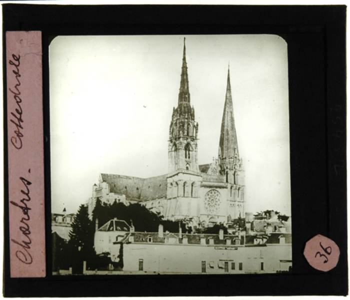 Paolo Verzone, Chartres, Cattedrale, esterno