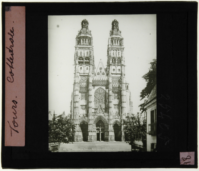 Paolo Verzone, Tours, Cattedrale, facciata