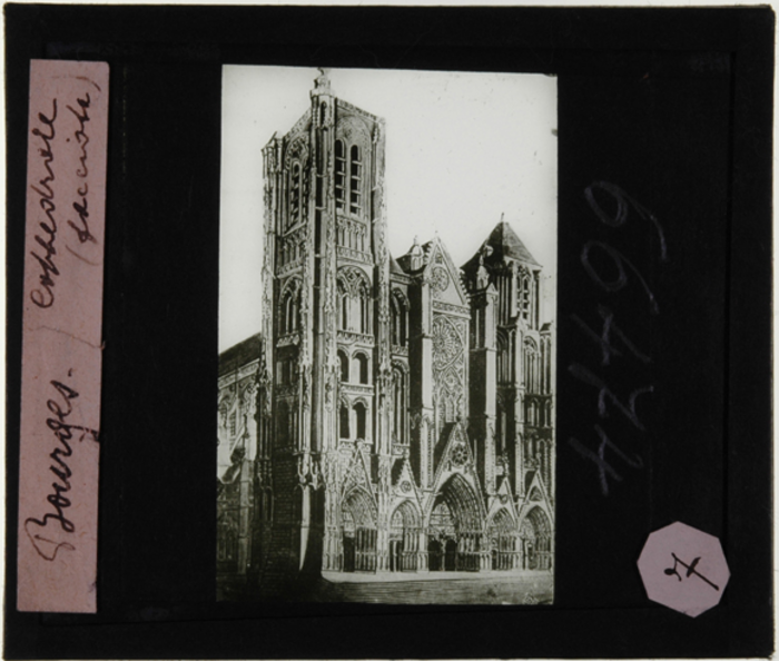 Paolo Verzone, Bourges, Cattedrale, facciata