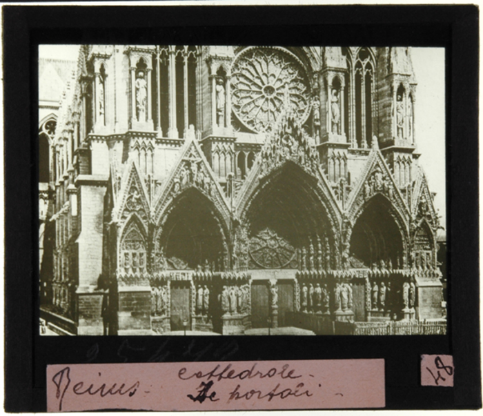 Paolo Verzone, Reims, Cattedrale, Portali