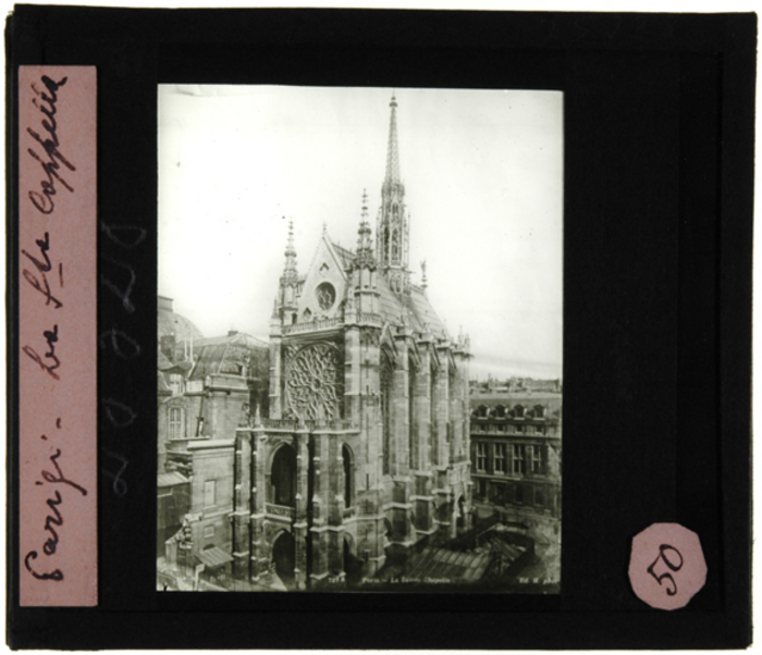 Paolo Verzone, Parigi, Sainte Chapelle, esterno