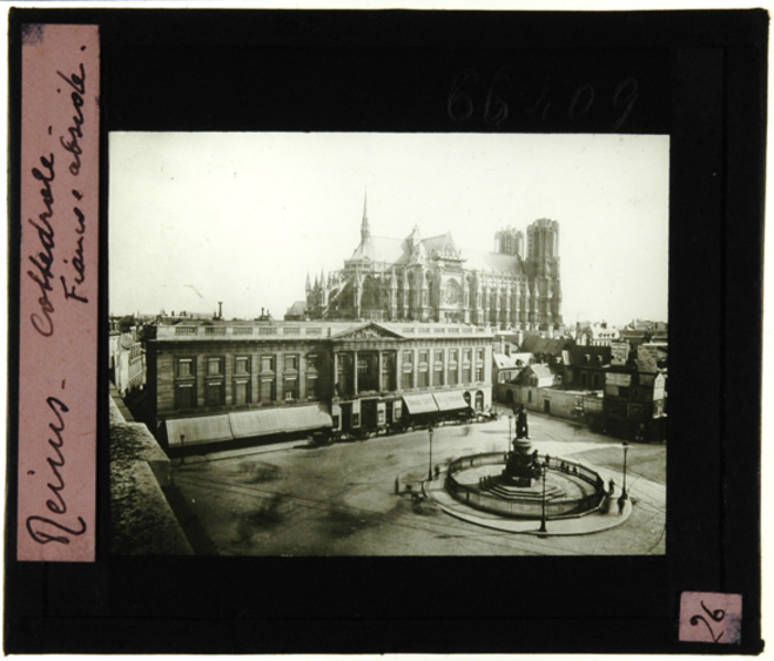 Paolo Verzone, Reims, Cattedrale, prospetto laterale