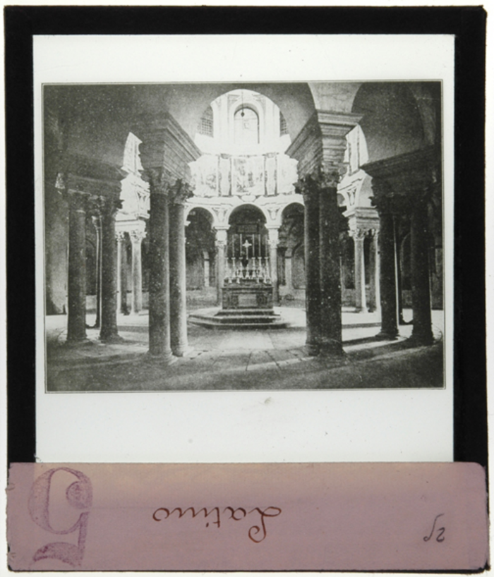 Paolo Verzone, Roma, mausoleo di S. Costanza, interno