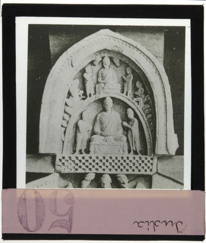 Paolo Verzone, India, architettura buddhistica, decorazione, bassorilievo