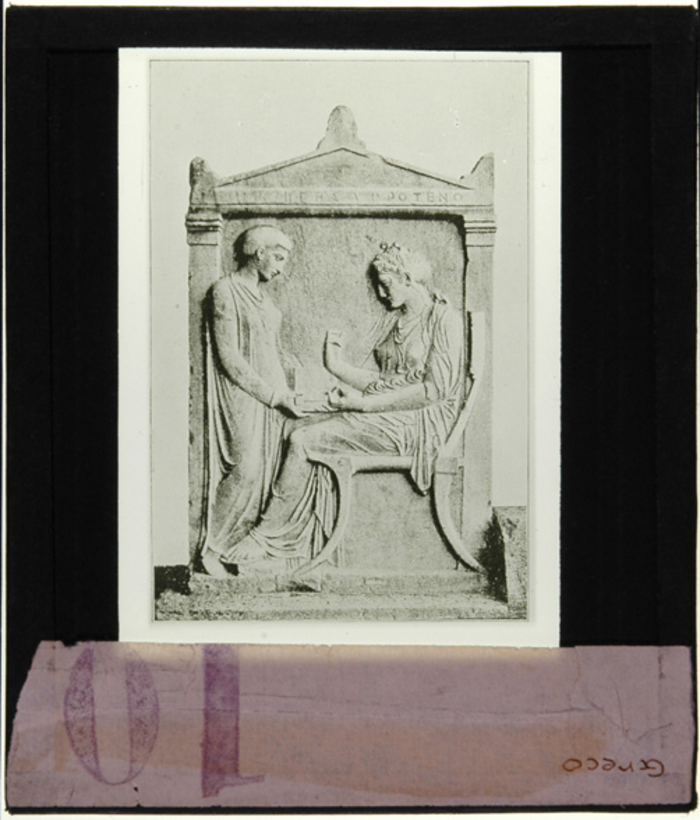 Paolo Verzone, Stele funeraria di Egeso