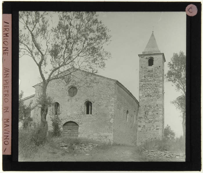 Paolo Verzone, Sirmione San Pietro in Mavino, chiesa, esterno