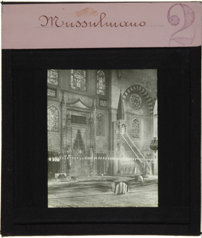 Paolo Verzone, Non identificato, moschea, interno