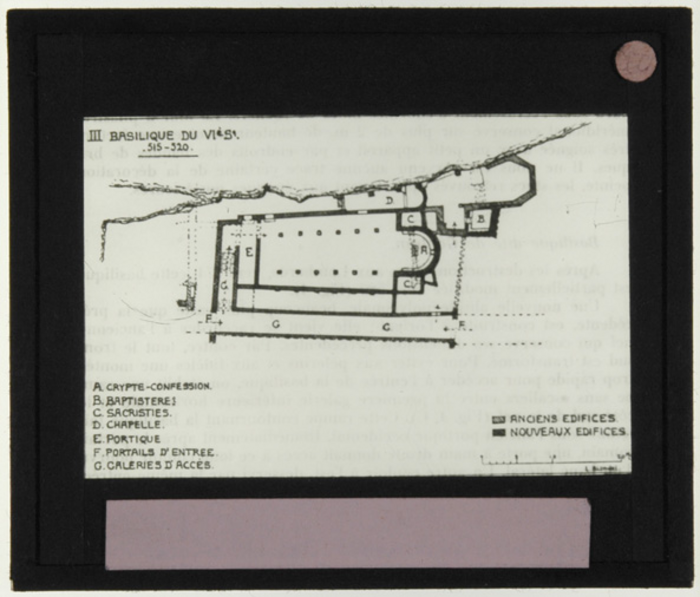 Paolo Verzone, Non identificato, chiesa, pianta, disegno