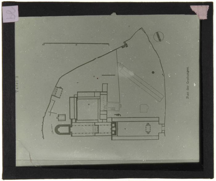 Paolo Verzone, Non identificato, chiesa, disegno pianta