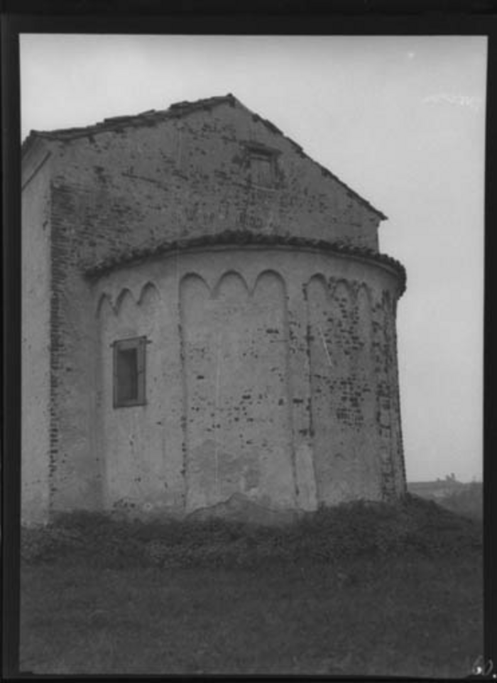 Paolo Verzone, Non identificato, chiesa, esterno, abside