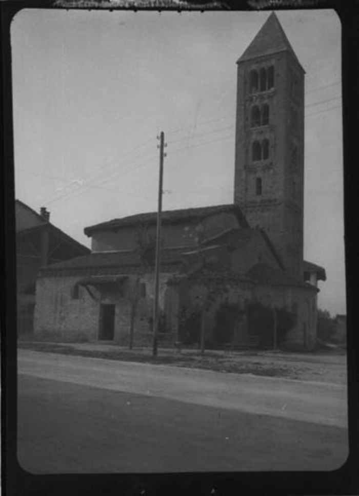 Paolo Verzone, Ciriè (TO), chiesa San Martino, esterno, abside, campanile