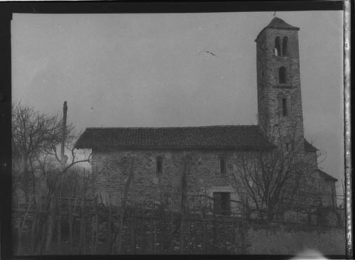 Paolo Verzone, Non identificato, chiesa, esterno, facciata, campanile