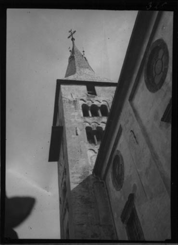 Paolo Verzone, Non identificato, chiesa, esterno, campanile