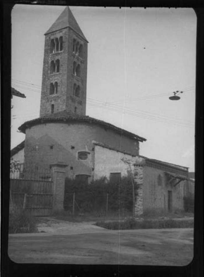 Paolo Verzone, Non identificato, chiesa, esterno, campanile