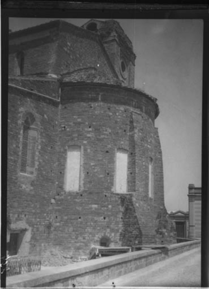 Paolo Verzone, Non identificato, chiesa, esterno, abside